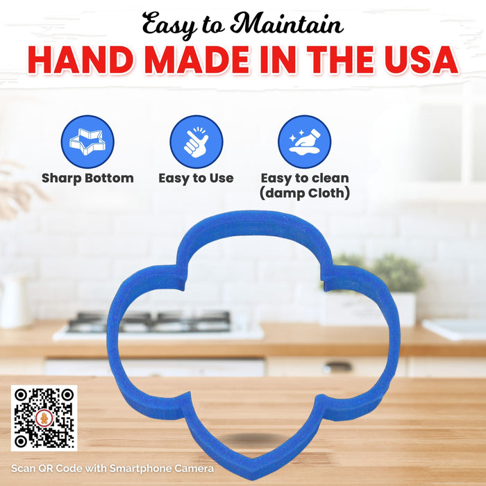 Trefoil Cookie Cutter 3.5 in PC0262