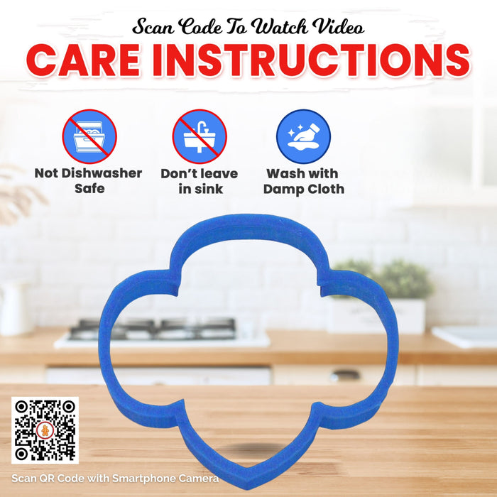 Trefoil Cookie Cutter 3.5 in PC0262