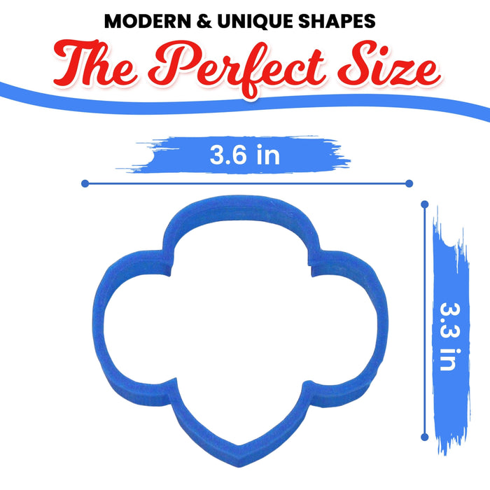 Trefoil Cookie Cutter 3.5 in PC0262