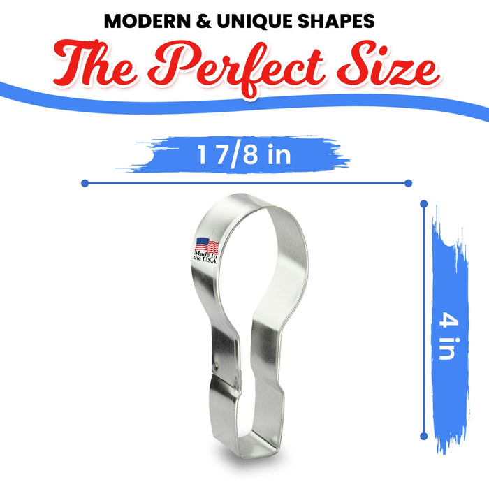 Tennis Racket Cookie Cutter 4 in B929