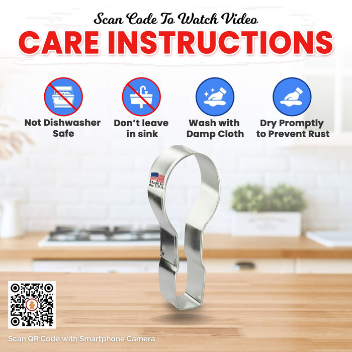 Tennis Racket Cookie Cutter 4 in B929