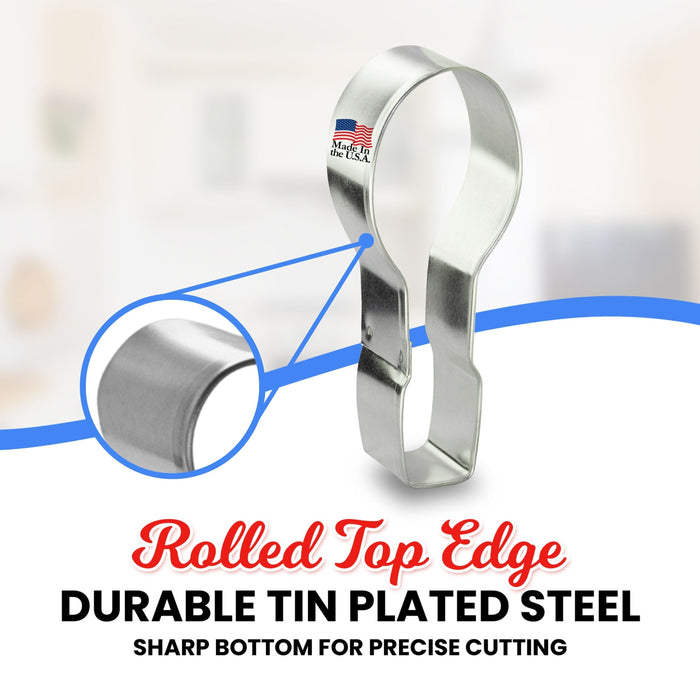 Tennis Racket Cookie Cutter 4 in B929