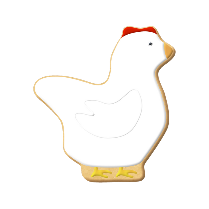 Mini Chicken Cookie Cutter 1.5 in M33