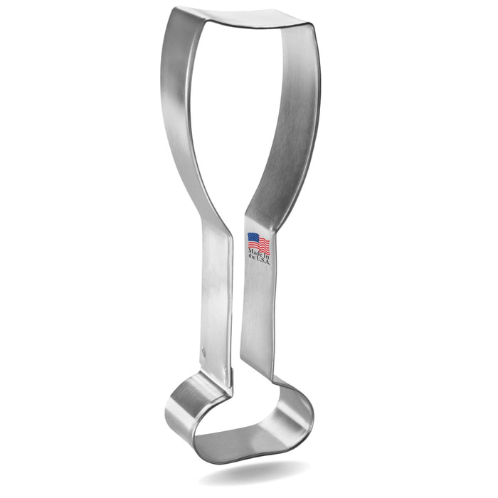 Champagne Glass Cookie Cutter 5 in B1379