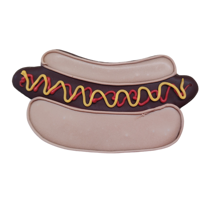 BBQ-themed cookie shape