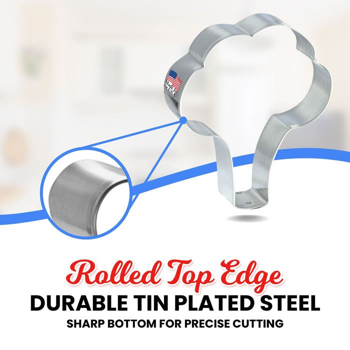 Bouquet, Tree, Broccoli Cookie Cutter 4" B1012