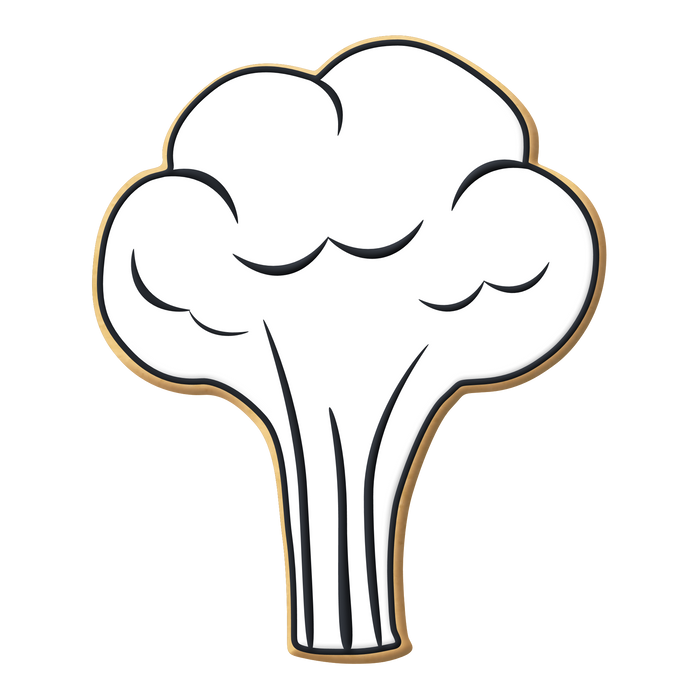 Bouquet, Tree, Broccoli Cookie Cutter 4" B1012