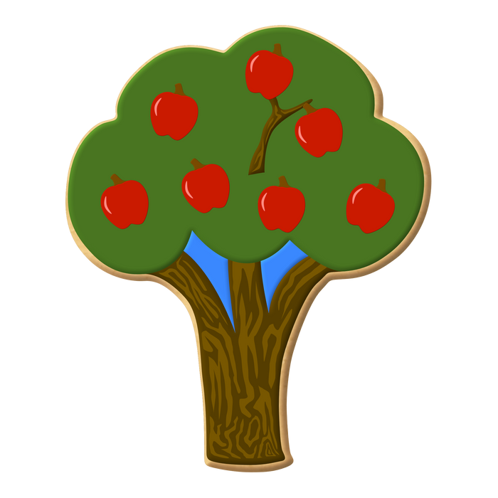 Bouquet, Tree, Broccoli Cookie Cutter 4" B1012