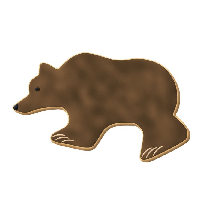 wildlife cookie shape, camping cookie cutter