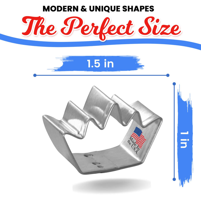 Mini Crown Cookie Cutter 1.5 In. M167
