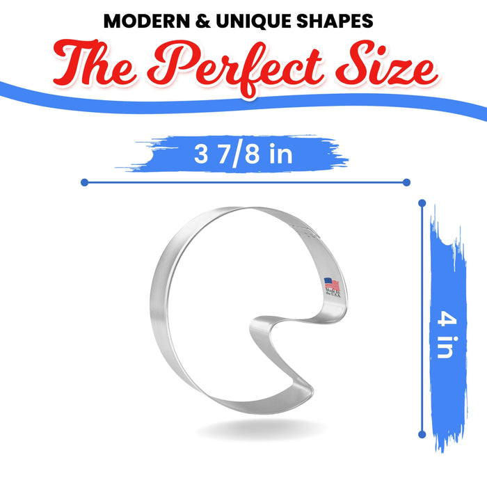 Artist Palette Cookie Cutter 4 in B1637