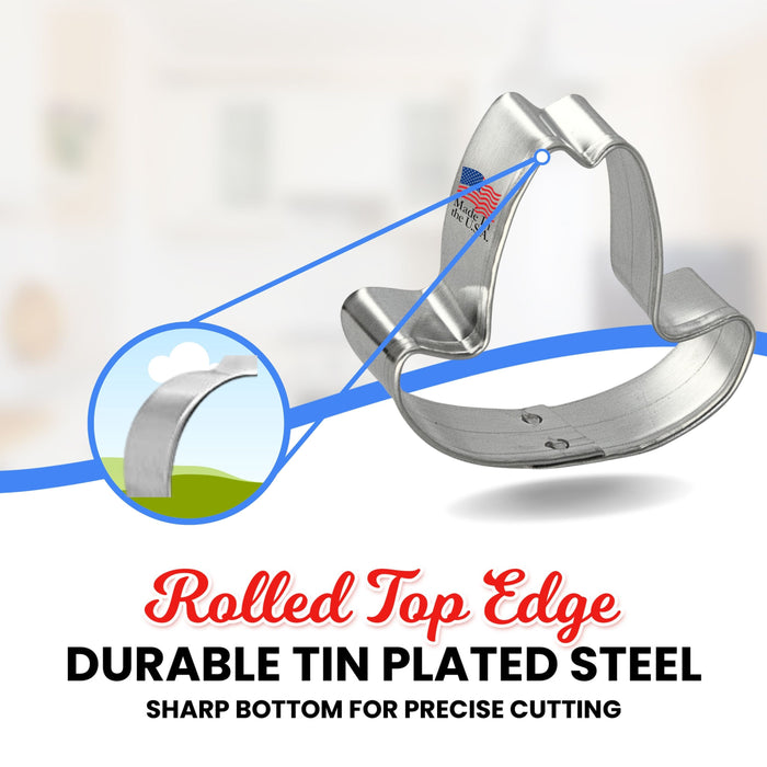 Mini Cowboy Hat Cookie Cutter 1.75 in M85