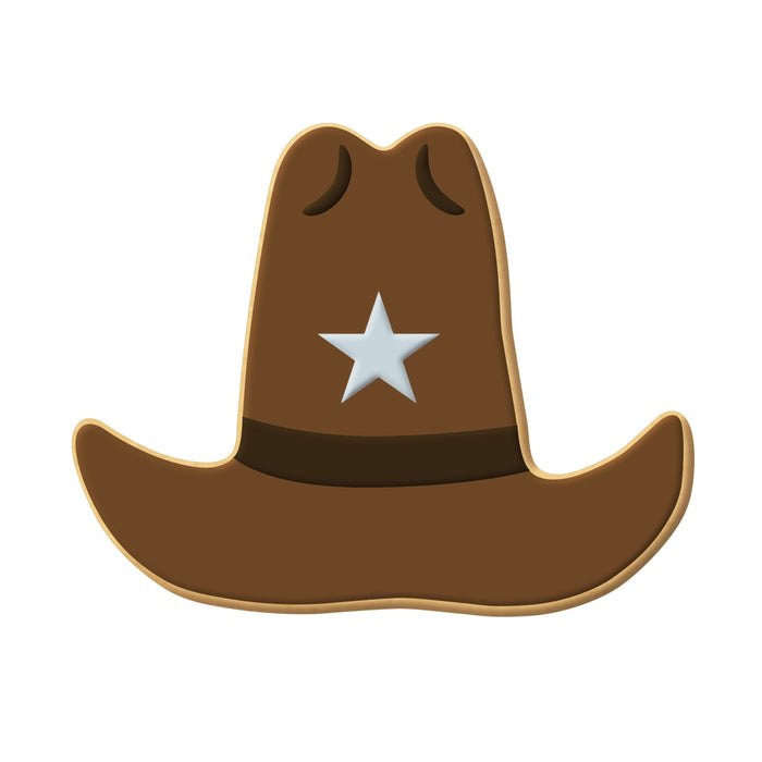 Mini Cowboy Hat Cookie Cutter 1.75 in M85