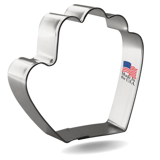 baseball glove cookie cutter