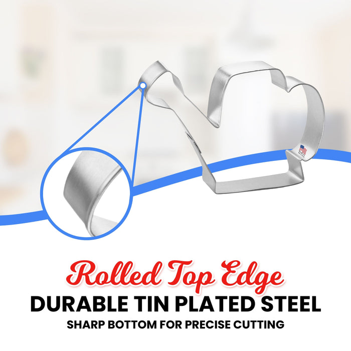 Watering Can Cookie Cutter 4.25 in B1336