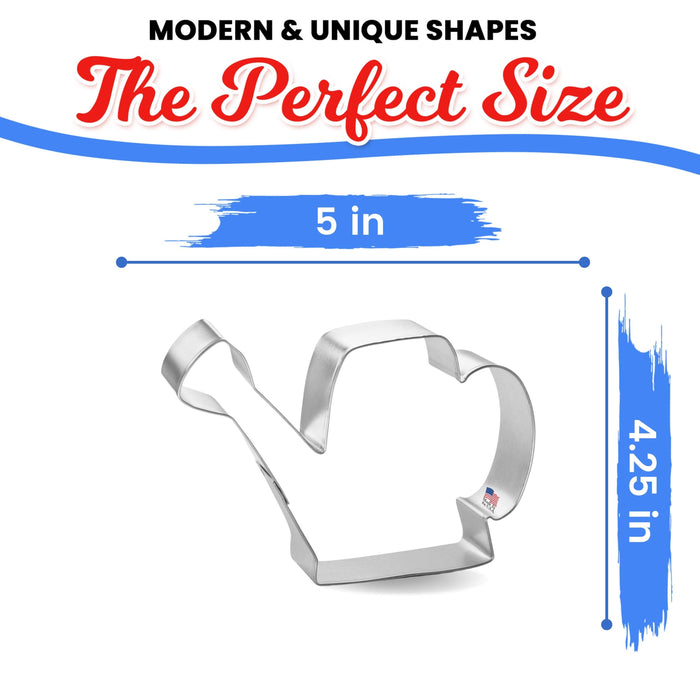 Watering Can Cookie Cutter 4.25 in B1336