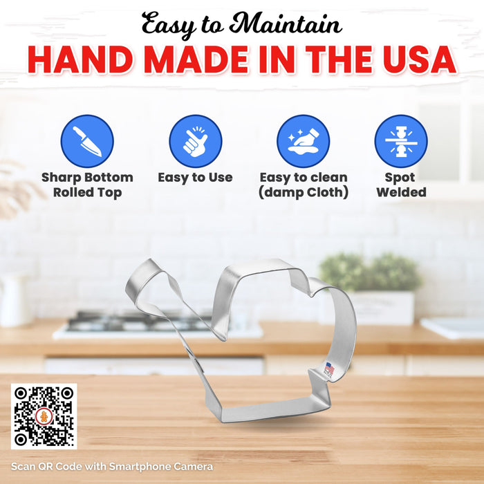 Watering Can Cookie Cutter 4.25 in B1336