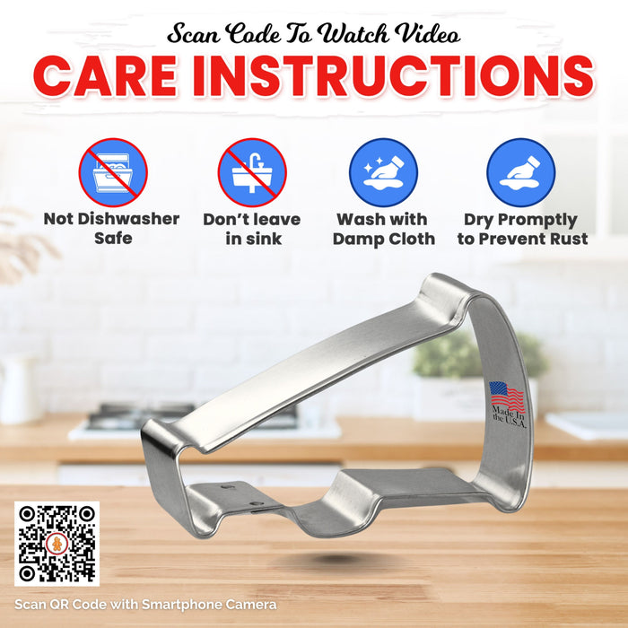 Megaphone Cookie Cutter 3.5 in B1446