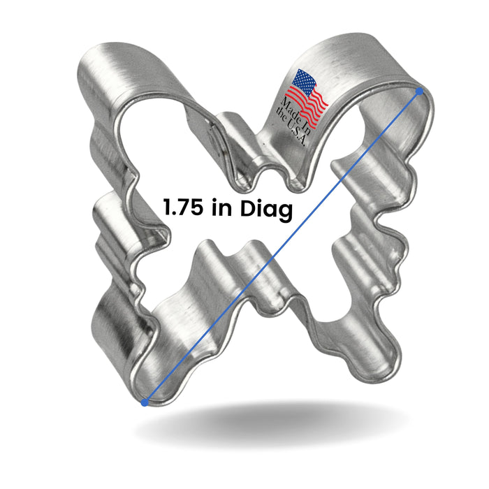 Miniature Butterfly Cookie Cutter 1.75 in M137