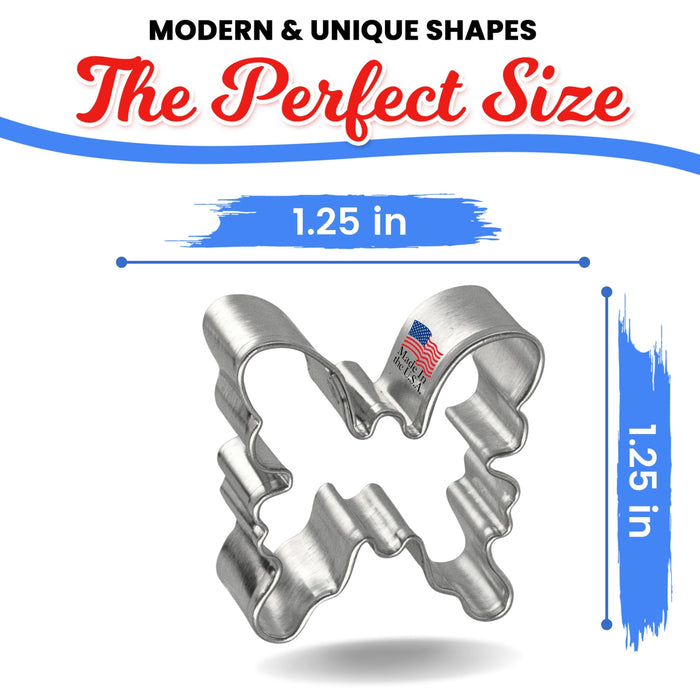 Miniature Butterfly Cookie Cutter 1.75 in M137
