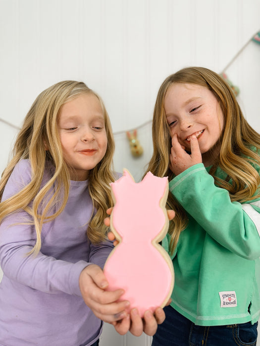 Extra Large Marshmallow Bunny Body Cookie Cutter 8” BR1766