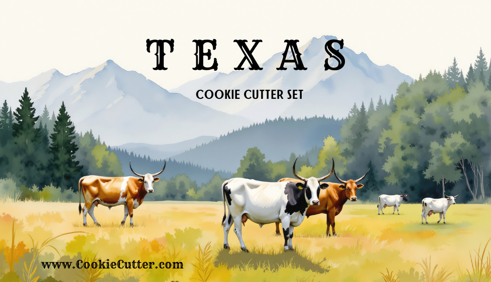 Texas Cookie Cutter 6 PC Set HS344