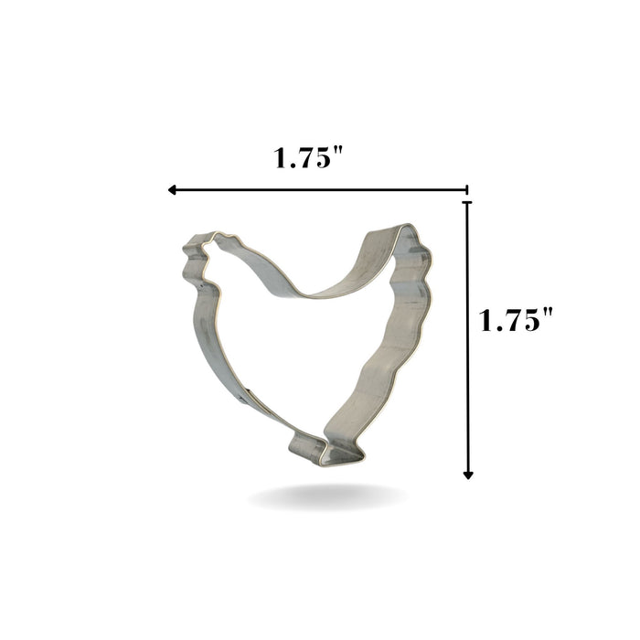 Mini Chicken Cookie Cutter 1.75 in M34