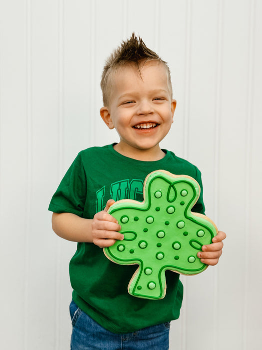 Extra Large Shamrock  with Brace Cookie Cutter 9.5 in BR1767