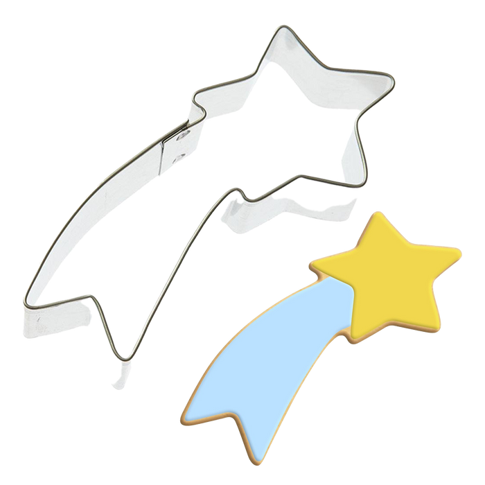 Shooting star cookie cutter