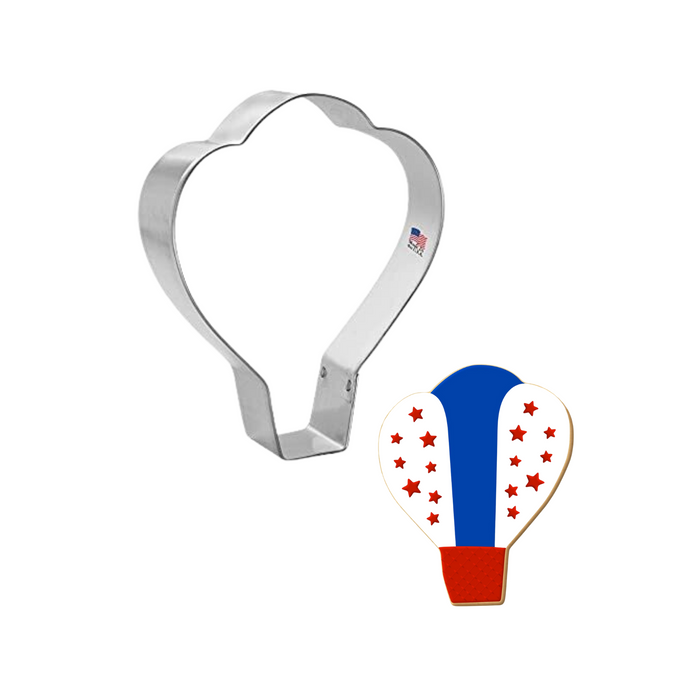 Hot air balloon cookie cutter