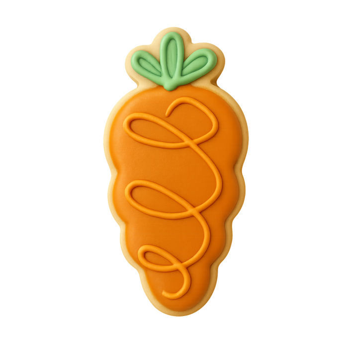 Easter Carrot Cookie Cutter 4 in B1555