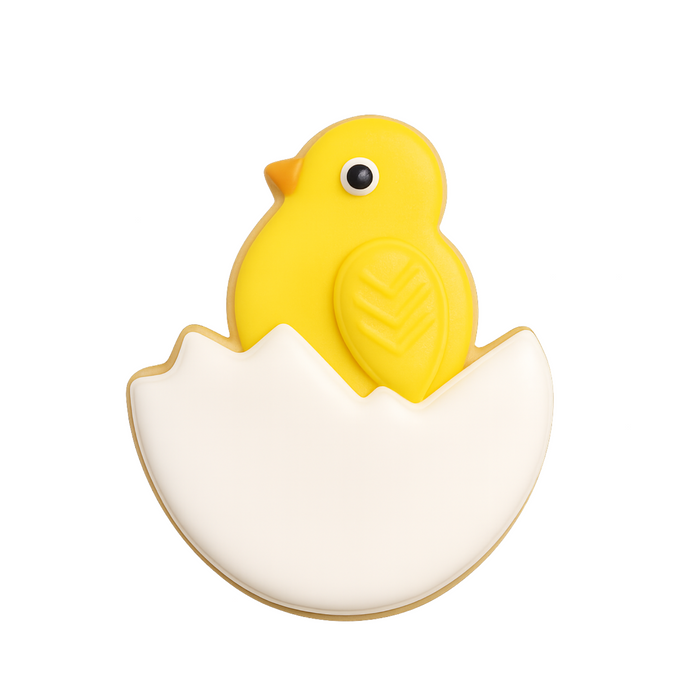 Chick in Egg Tin Cookie Cutter 3.5 in B1496