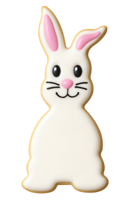 Chocolate Easter Bunny Cookie Cutter 5 in B1427