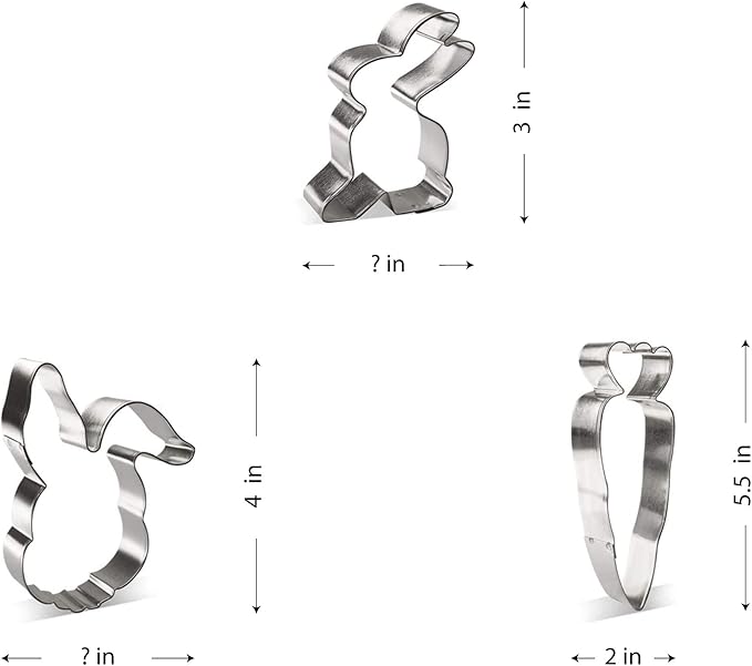 Easter Cookie Cutter 3 PC Set HS0437