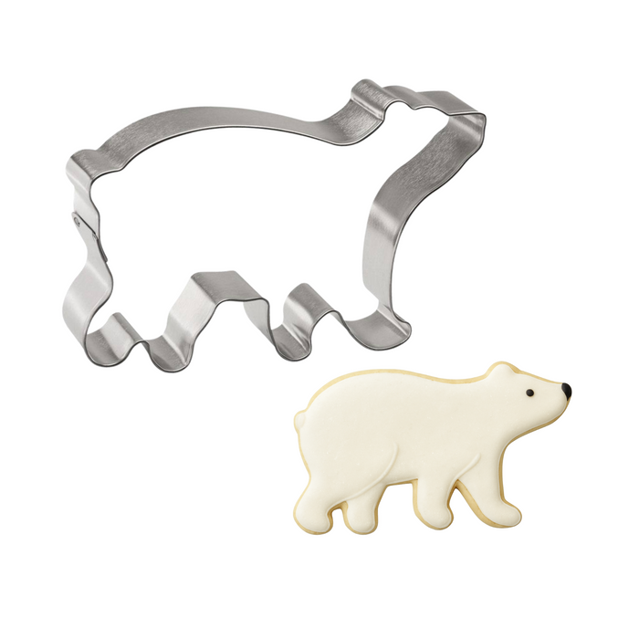 polar bear cookie cutter 5 inch