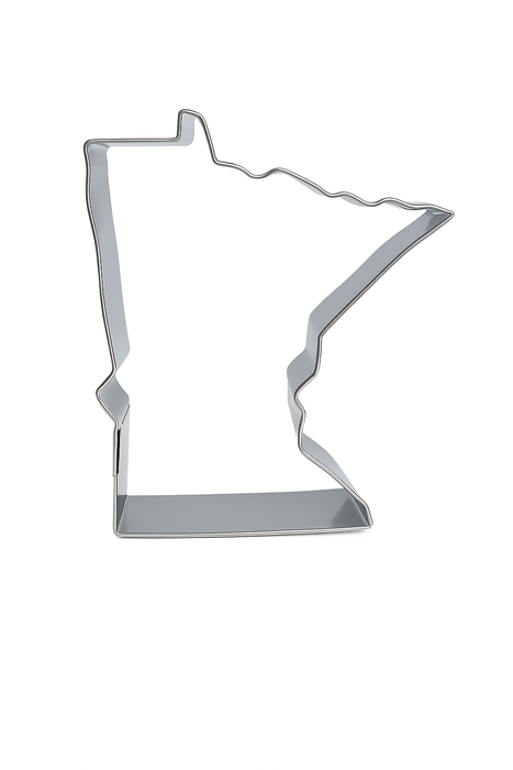 State Of Minnesota Tin Cookie Cutter 4 in B1778