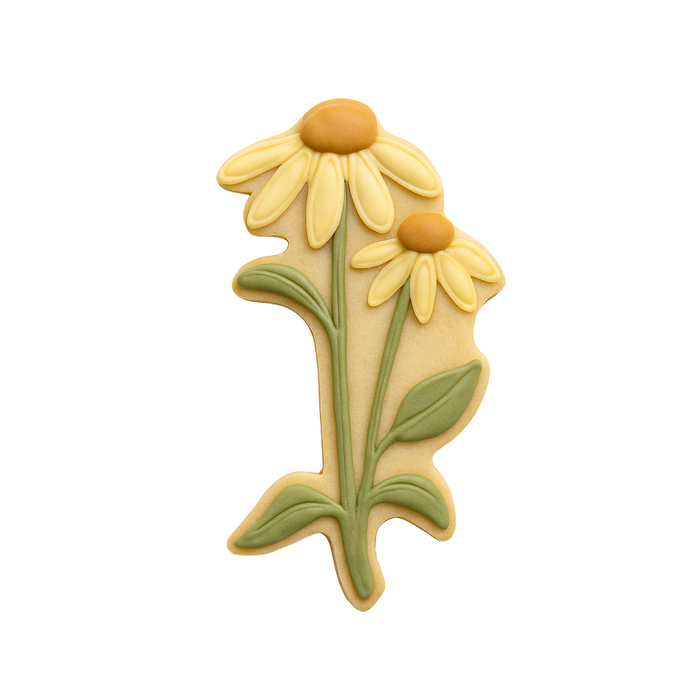 Long Stem Coneflower Cookie Cutter 6 in