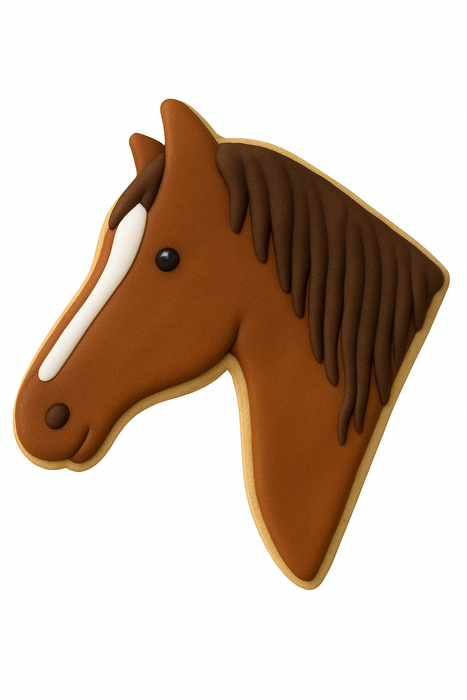 Horse Head Cookie Cutter 3.5 in B1324