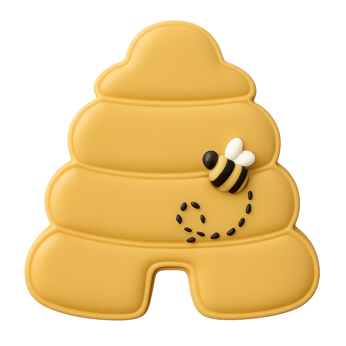 Bee Hive Cookie Cutter 3.5 in B1351