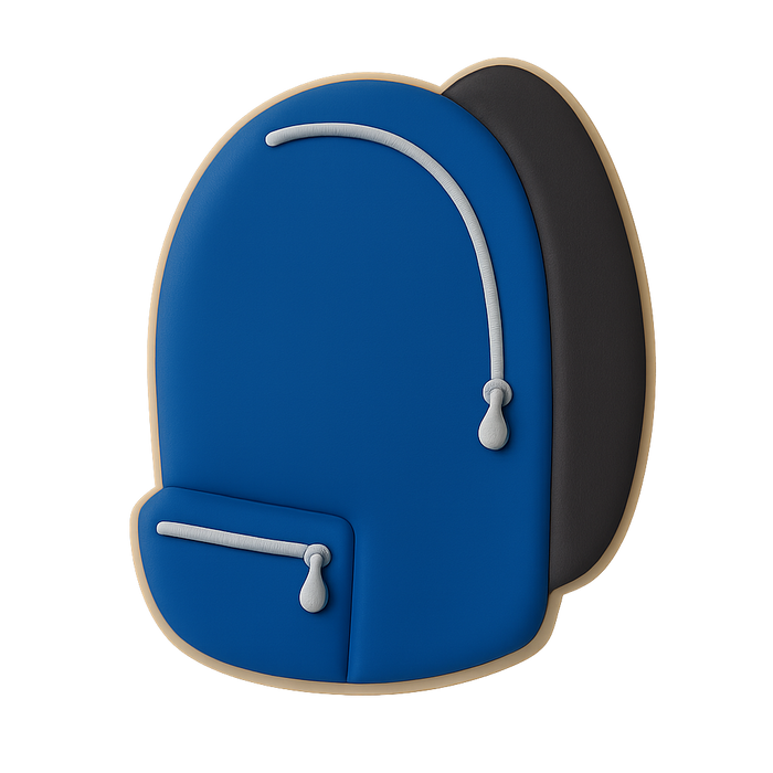 Backpack Cookie Cutter 4 in B1590