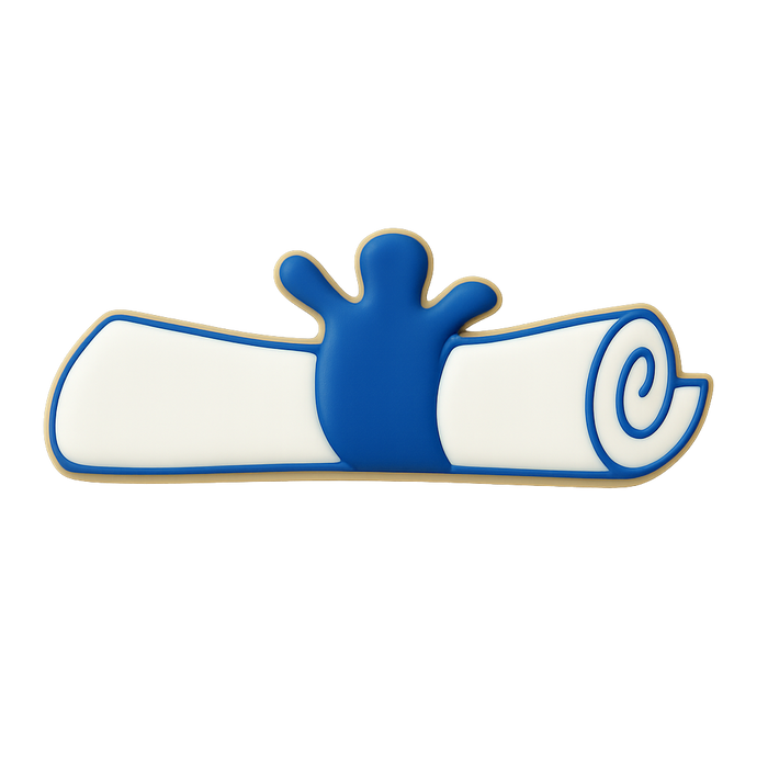 Diploma Cookie Cutter 4 in B1467