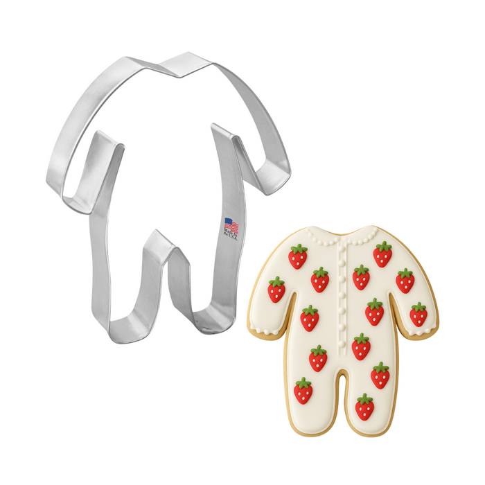 Footie Pajamas Cookie Cutter 4.5 in B1667