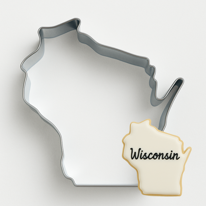 State Of Wisconsin Cookie Cutter 4 in