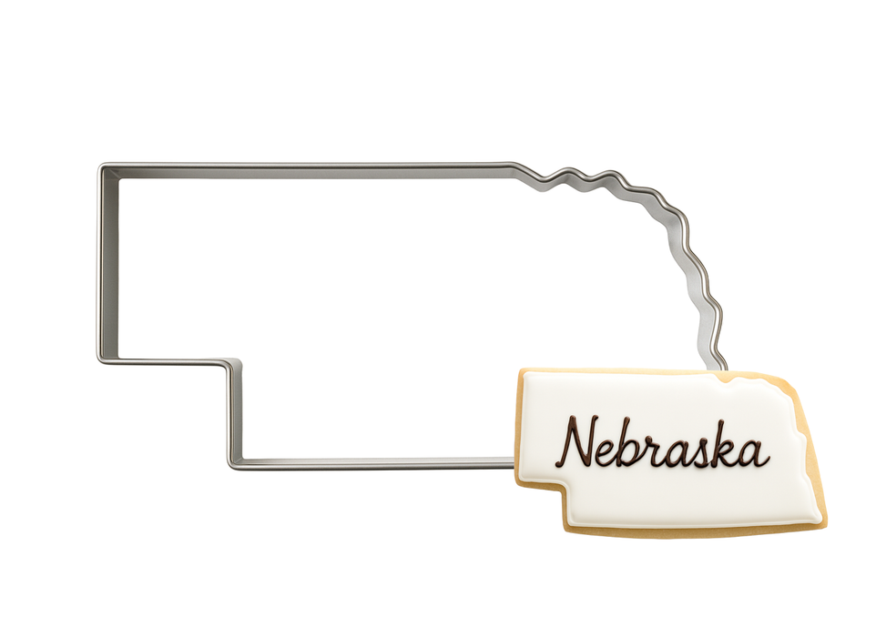 State Of Nebraska Cookie Cutter 4 in B1785