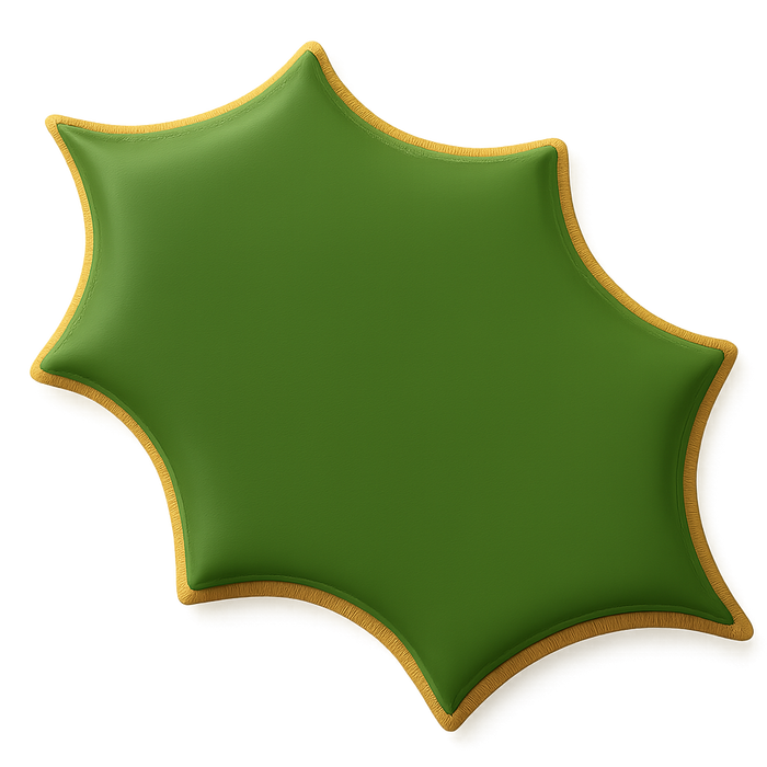 Holly Leaf Cookie Cutter 5.5 in B0530