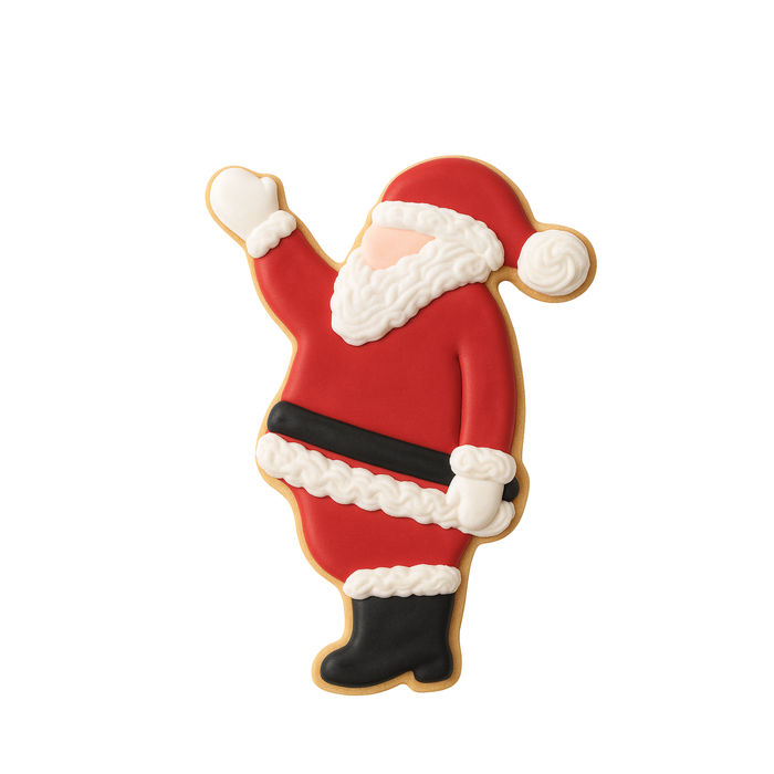 Waving Santa Cookie Cutter 4 in B1098