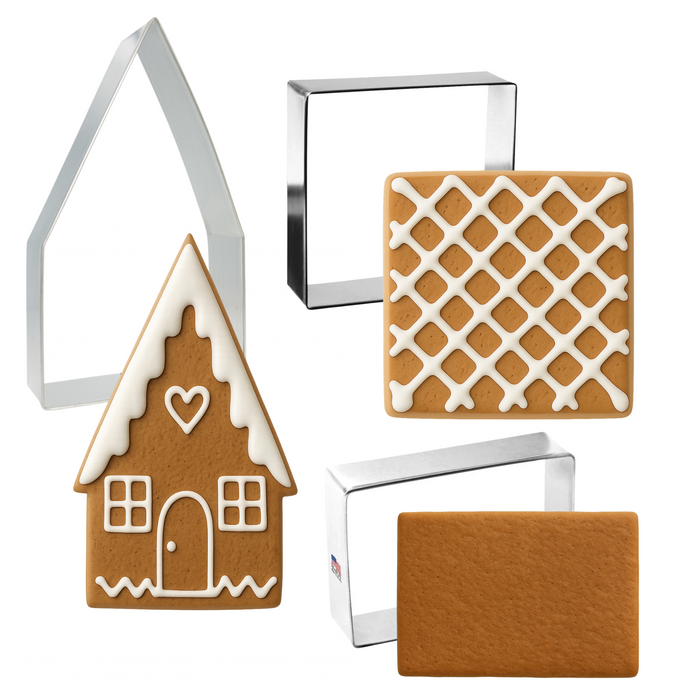 Gingerbread House 9 pc Set HS0597
