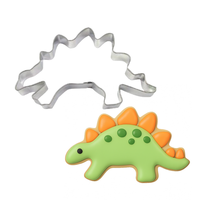 Stegosaurus Dinosaur Cookie Cutter 5.5 In. B1130