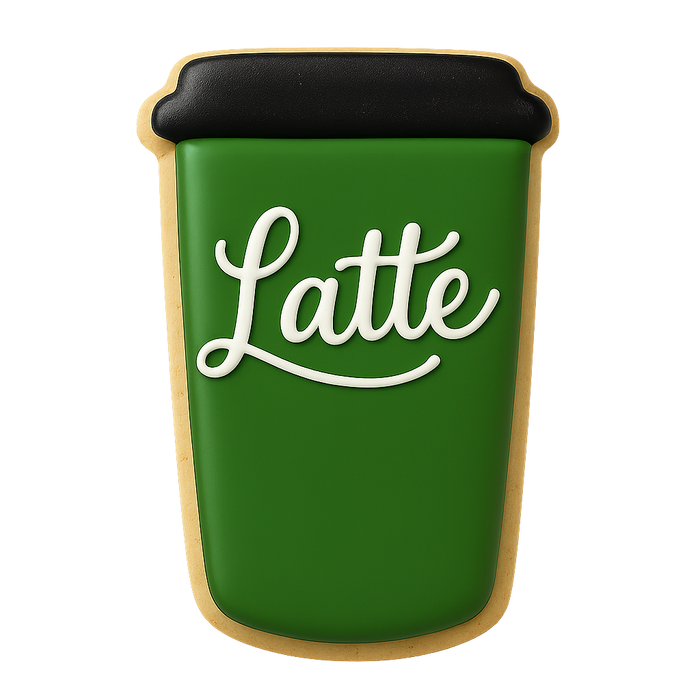 Soda Fountain Coffee Cup Cookie Cutter 4 in B1134