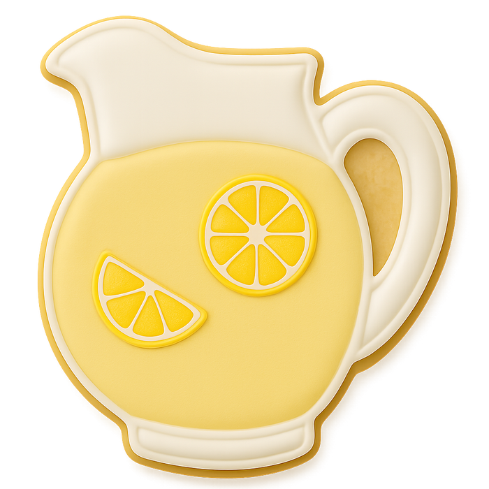 Juice Lemonade Pitcher Cookie Cutter 3.5 in B1137